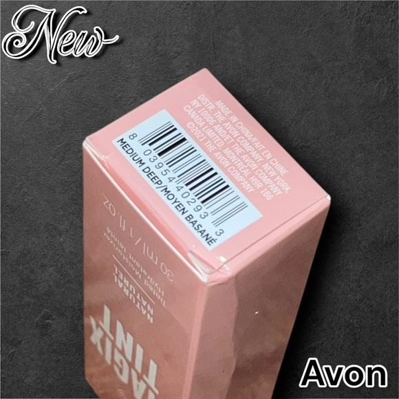 New NIB Avon Magix Tint Tinted Moisturizer Natural Foundation - Picture 2 of 6